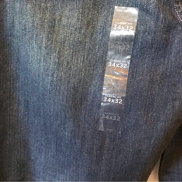 Van Heusen Classic Fit Blue Jeans Size 34 x 32 - Picture 10 of 15